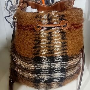 Burberry crossbody wool